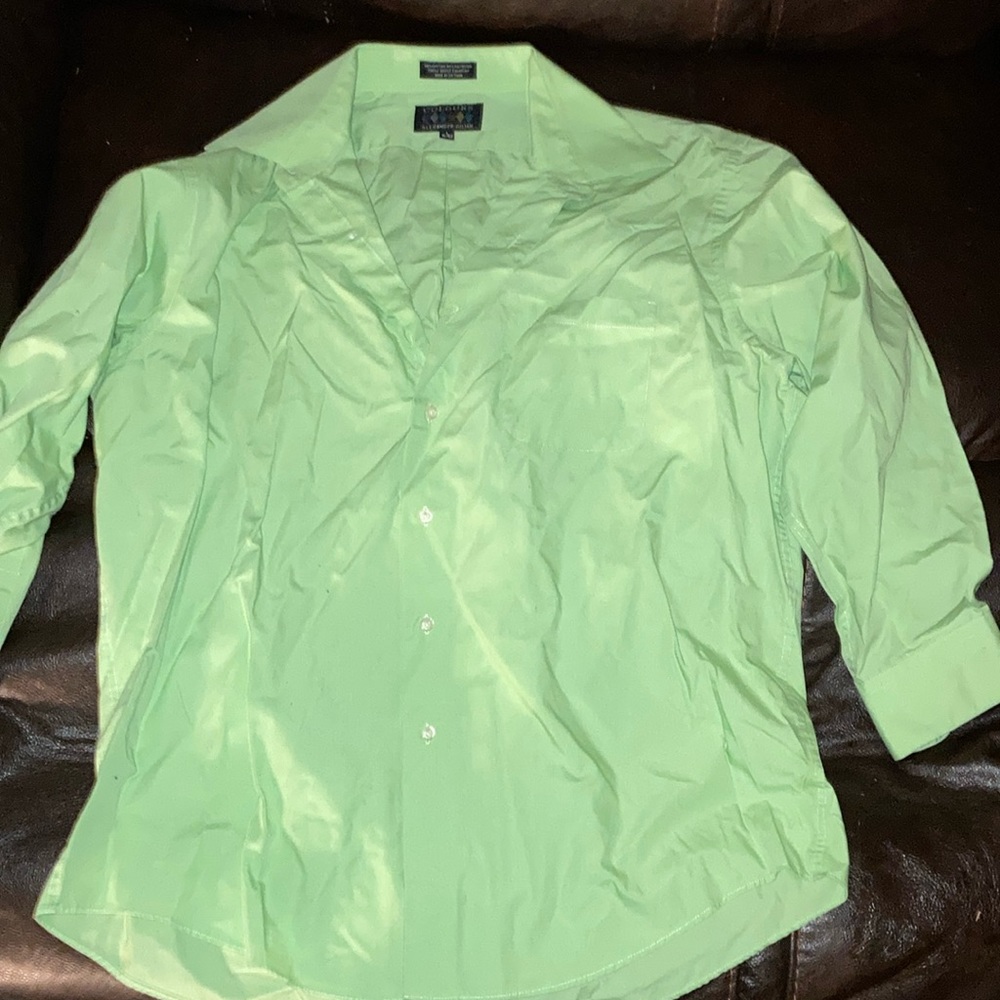 Alexander Julian Colors Dress Shirt in green
